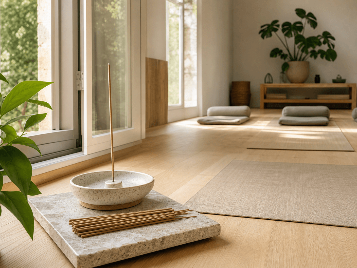 ¿Qué varillas de incienso son adecuadas para un espacio de yoga?