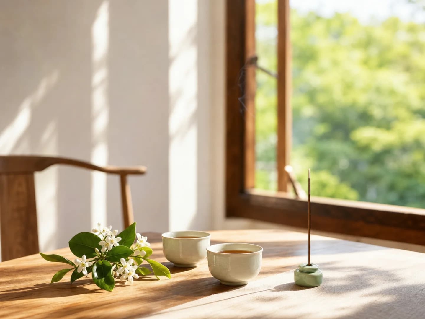 Incense for guests, morning rooms, and clean atmospheres