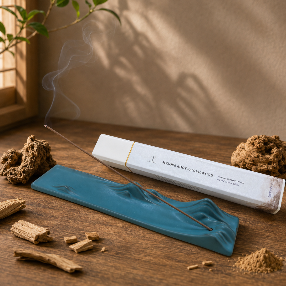 Mysore Root Sandalwood pure botanical incense sticks 50g refill