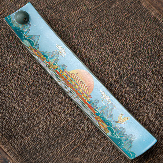 Oudhalo enamel incense holder