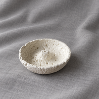 Cream Textured Bowl